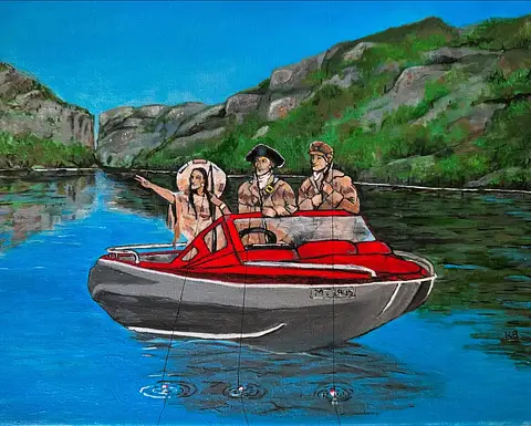 Lewis & Clark Expedition via jet boat
