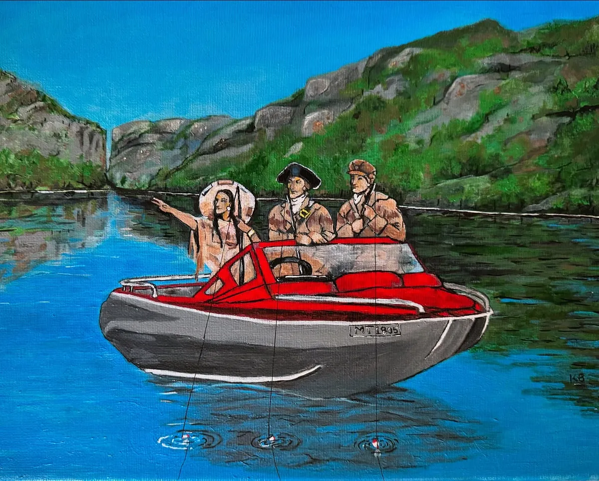 Lewis & Clark Expedition via jet boat